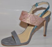 Dámske sandále MONNARI 8985 - šedo-rúžové
