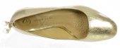 Dámska kožené lodičky Olivia Shoes DLO032 - 9590 -zlaté
