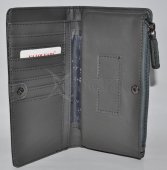 Dámska kožená peňaženka  10366 - šedá