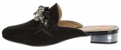 Dámske kožené vsuvky Olivia Shoes DSL2112-018 - 10461 - čierne