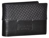 Pánska kožená peňaženka 11108 - čierna