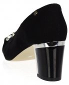 Dámske kožené lodičky Olívia Shoes DLO2203 - 11343 - čierne