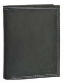 Pánska kožená peňaženka Grosso 11827 - čierna