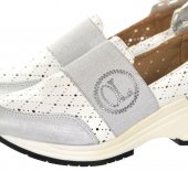 Dámske kožené tenisky Olivia Shoes 11949 - biele