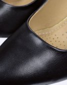 Dámske kožené lodičky Olivia Shoes 11998 - čierne