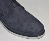 Pánske kožené topánky Bonamoor  12022 - modré