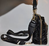Dámska kabelka - ruksak 12147 - čierna