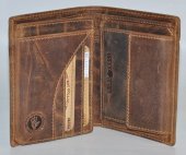 Pánska kožená peňaženka Jeleň 12293 - hnedá