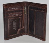 Pánska kožená peňaženka 12302 - hnedá