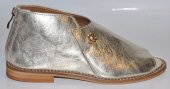 Dámske kožené sandálky Olivia Shoes 12484 - zlaté