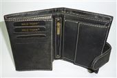 xPánska kožená peňaženka - čierna